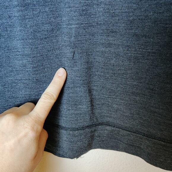 Icebreaker Merino Wool Superfine Lite Bliss Cardigan Small Charcoal Gray *Read - Picture 16 of 16